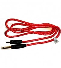 MOGRAB 6.5MM Audio Amplifier to 3.5MM Audio AUX Jack Male Cable 1 Meter (RED)